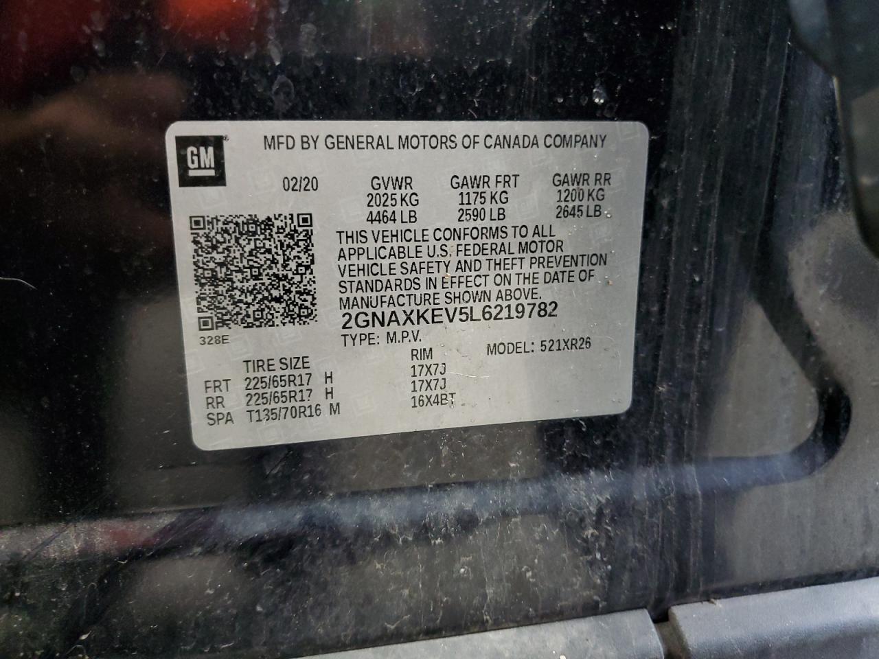 CHEVROLET EQUINOX LT