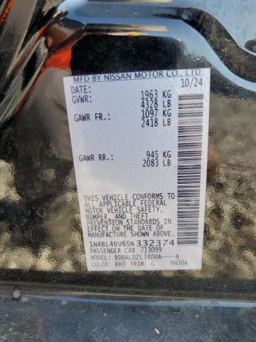 2025 NISSAN ALTIMA S 1N4BL4BV6SN332374