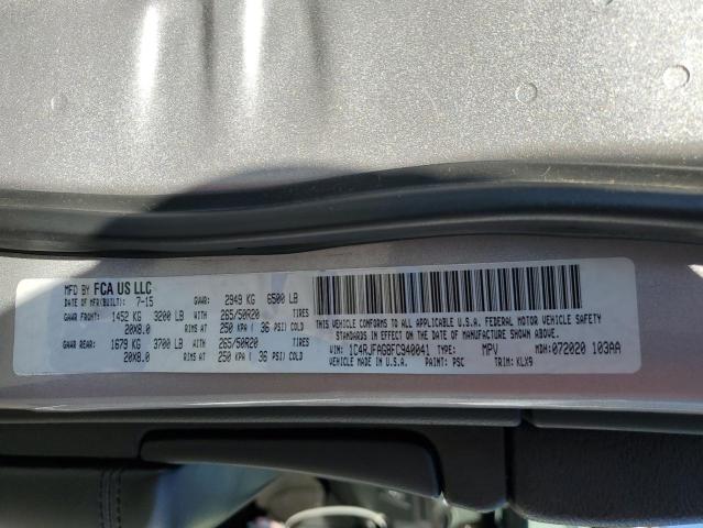 2015 JEEP GRAND CHER 1C4RJFAG8FC940041