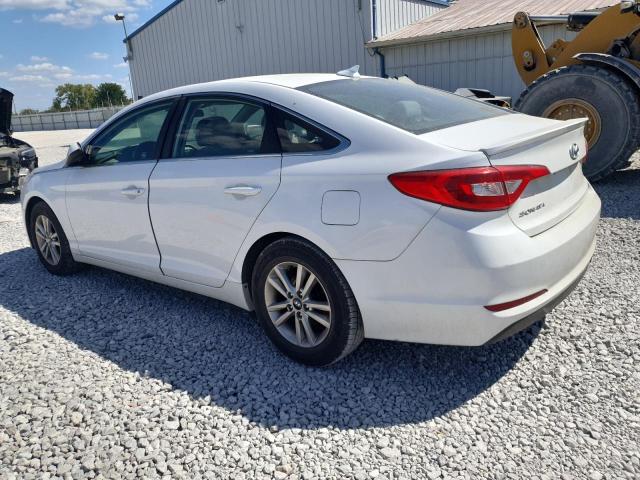 HYUN SONATA SE 2017 white sedan 4d gas 5NPE24AF1HH487329 photo #3