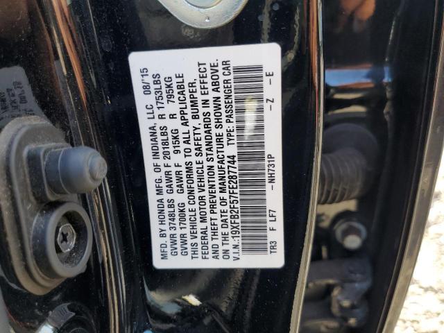 2015 HONDA CIVIC LX 19XFB2F57FE287744