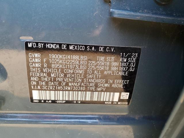 2024 HONDA HR-V SPORT 3CZRZ1H53RM730380