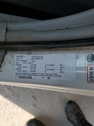 2012 TOYOTA HIGHLANDER - 5TDDK3EH4CS120980