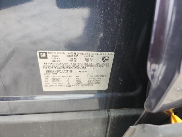 2018 CHEVROLET EQUINOX LS 3GNAXHEV6JL127110