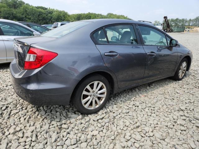 HONDA CIVIC EX 2012 gray  Gasoline 19XFB2F86CE385282 photo #4