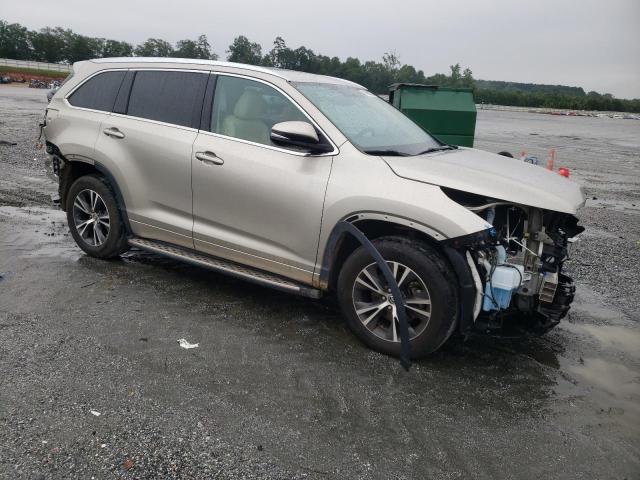 2016 TOYOTA HIGHLANDER XLE 5TDKKRFH3GS142600
