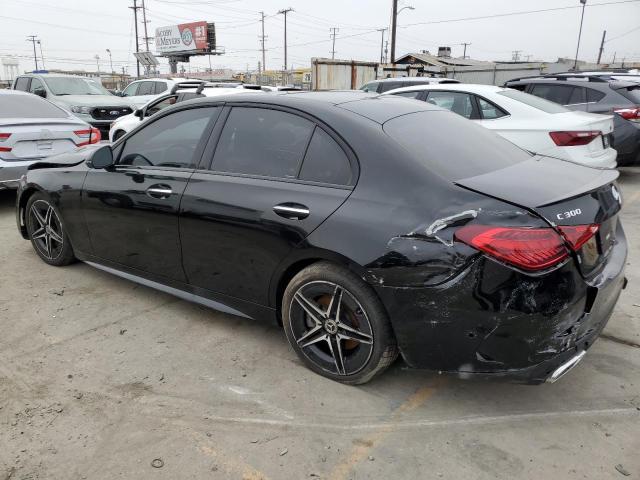 MERCEDES-BENZ C 300 4MAT 2024 black  gas W1KAF4HB9RR168685 photo #3