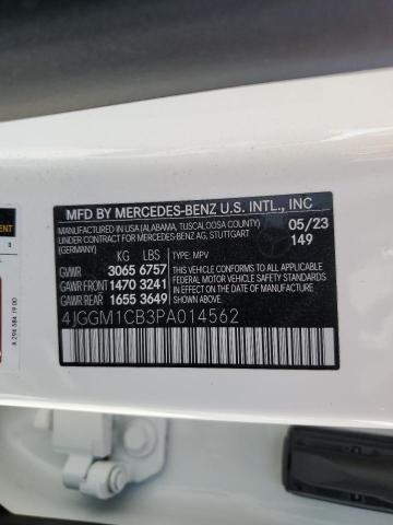 2023 MERCEDES-BENZ EQE SUV 35 4JGGM1CB3PA014562