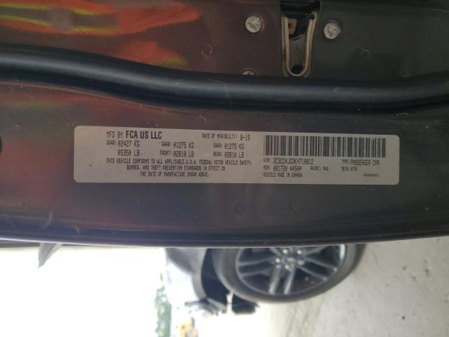 2019 DODGE CHARGER SX 2C3CDXJG3KH710812