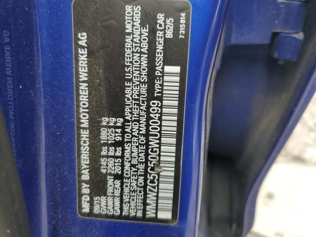2016 MINI COOPER S C WMWZC5C50GWU00499
