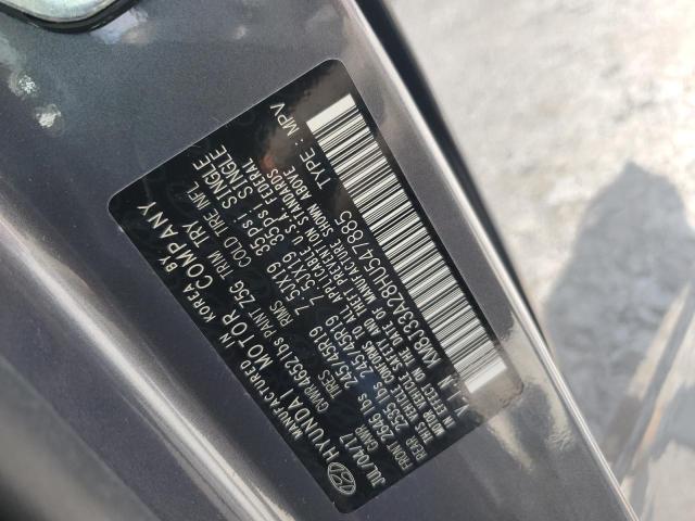 2017 HYUNDAI TUCSON LIM - KM8J33A28HU547885