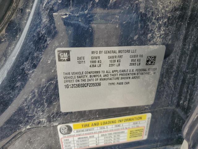 2012 CHEVROLET MALIBU 1LT - 1G1ZC5E02CF235336