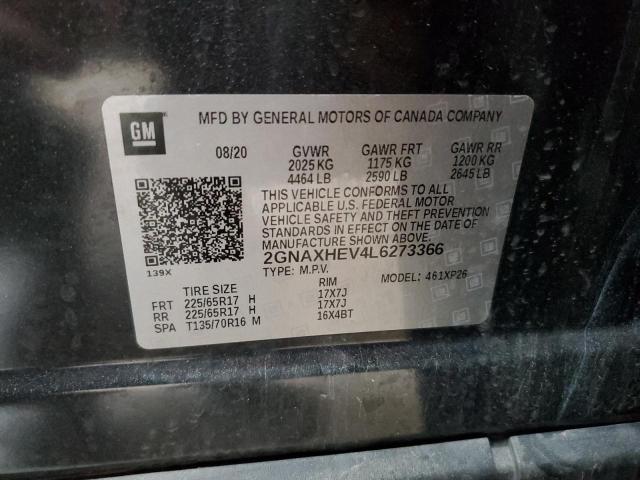 2020 CHEVROLET EQUINOX LS 2GNAXHEV4L6273366