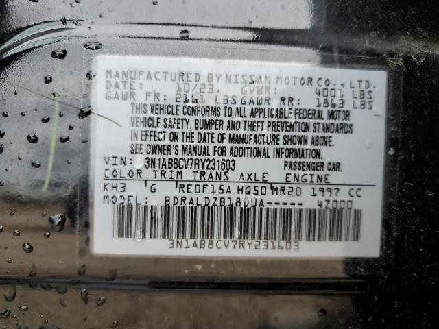 2024 NISSAN SENTRA SV 3N1AB8CV7RY231603