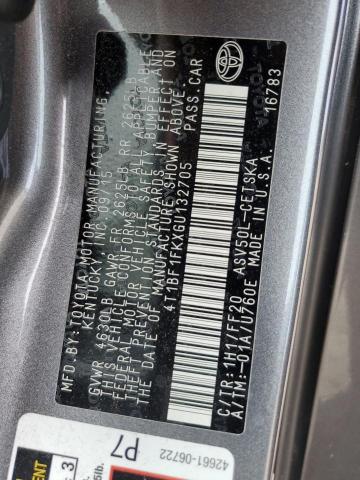 2016 TOYOTA CAMRY LE 4T1BF1FKXGU132705