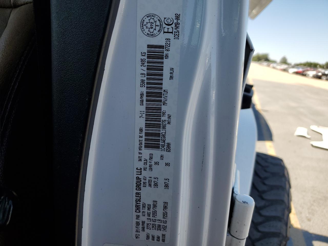 JEEP WRANGLER SAHARA