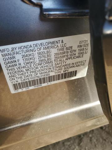 2022 ACURA MDX 5J8YE1H37NL018365