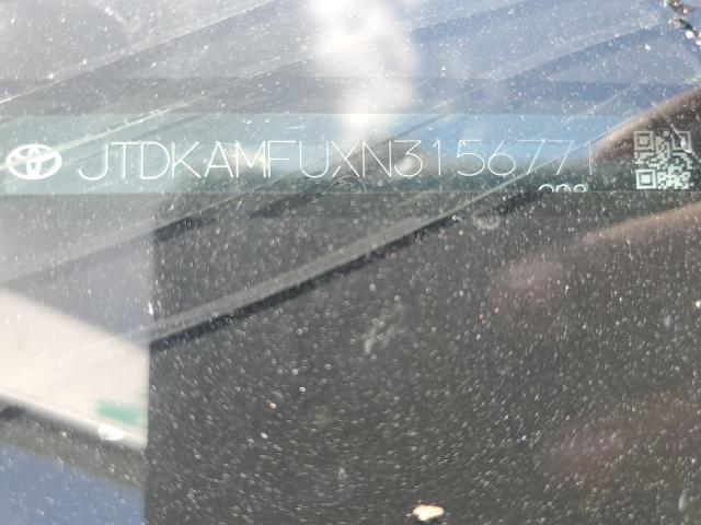 2022 TOYOTA PRIUS NIGH JTDKAMFUXN3156771