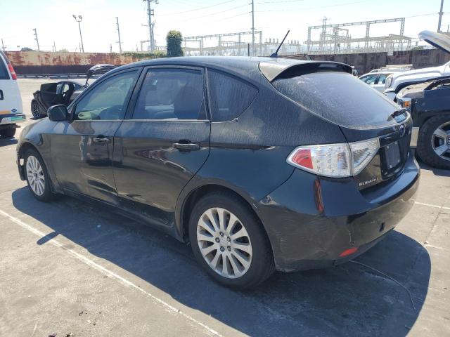 SUBARU IMPREZA 2. 2008 black station gas JF1GH61698G828697 photo #3