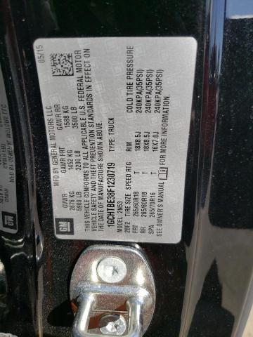 2015 CHEVROLET COLORADO LT 1GCHTBE38F1230719