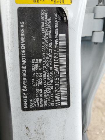 2016 MINI COOPER S C WMWZC3C51GWT10637