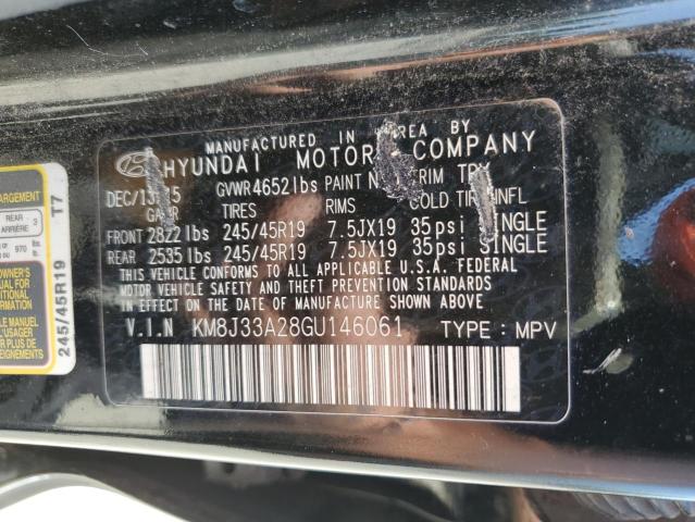 2016 HYUNDAI TUCSON LIM KM8J33A28GU146061