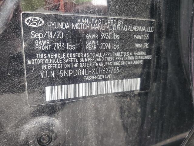 2020 HYUN ELANTRA SEL - 5NPD84LFXLH627765