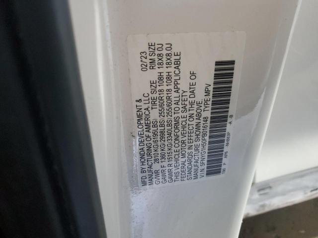 2023 HONDA PILOT EXL - 5FNYG1H50PB016148