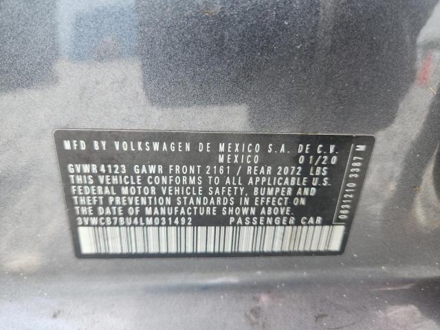 2020 VOLKSWAGEN JETTA S 3VWCB7BU4LM031492