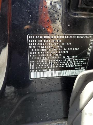 2023 VOLKSWAGEN TAOS SE 3VVEX7B2XPM314255