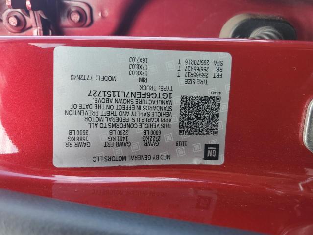 2020 GMC CANYON ALL 1GTG6FEN7L1151727