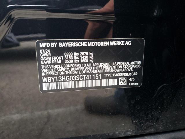 2025 BMW I5 XDRIVE WBY13HG03SCT41151