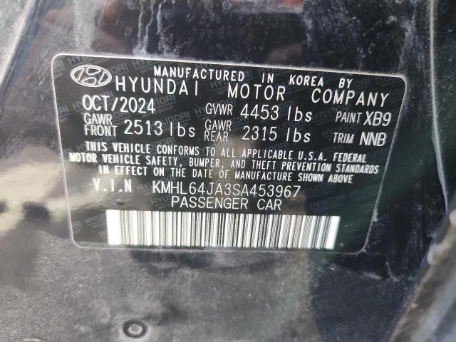 2025 HYUNDAI SONATA SEL KMHL64JA3SA453967