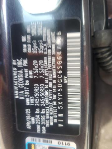 2025 KIA TELLURIDE SX - 5XYP5DGC6SG647796