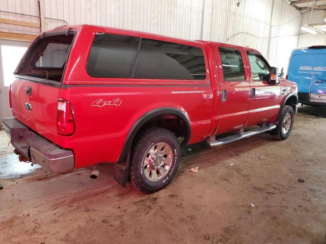 FORD F250 SUPER 2008 red  gas 1FTSW21528EA72782 photo #4