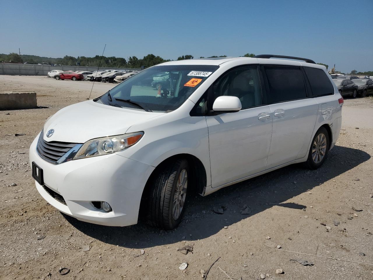 Lot #3287898254 2012 TOYOTA SIENNA XLE