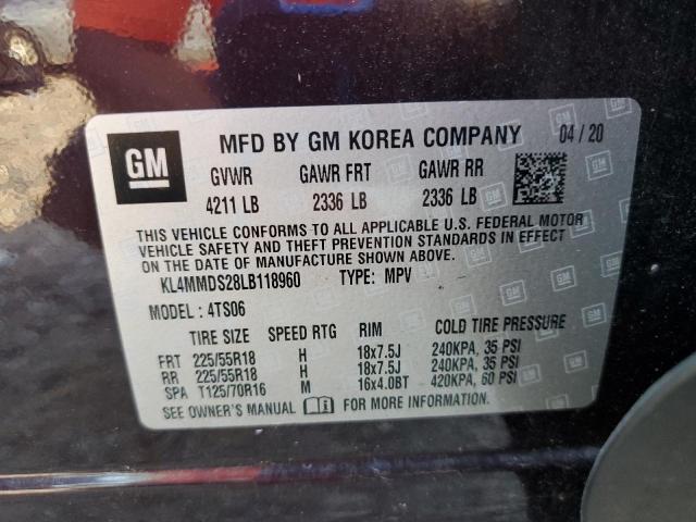 2020 BUICK ENCORE GX SELECT KL4MMDS28LB118960