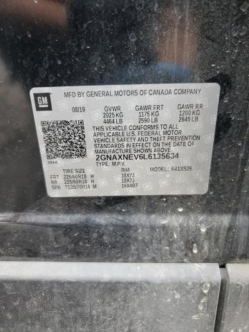 2020 CHEVROLET EQUINOX PREMIER 2GNAXNEV6L6135634