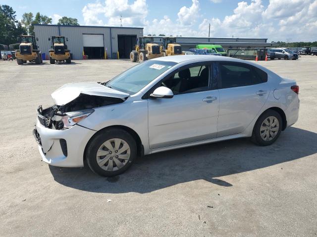 KIA RIO LX 2020 silver  gas 3KPA24AD8LE263050 photo #1