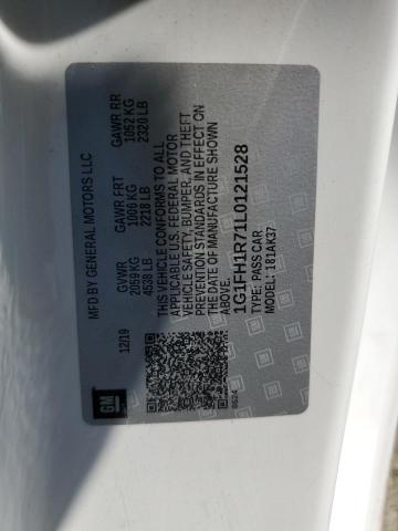2020 CHEVROLET CAMARO SS 1G1FH1R71L0121528