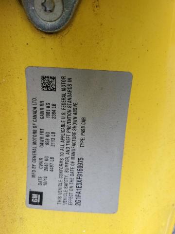 2015 CHEVROLET CAMARO LS 2G1FA1E3XF9160975