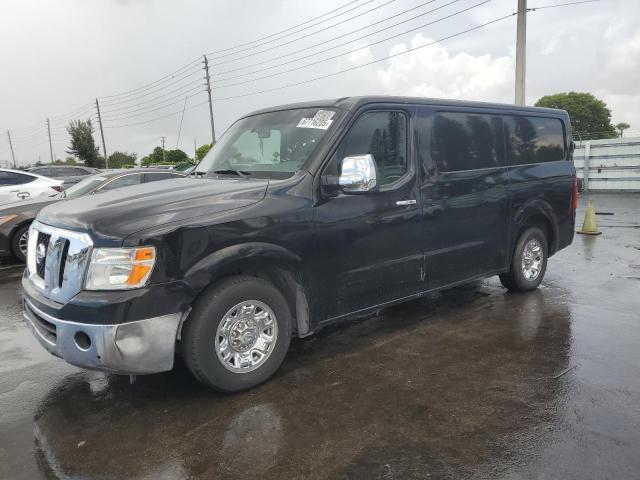 NISSAN NV 1500 2014 black cargo va gas 1N6BF0KY9EN111406 photo #1