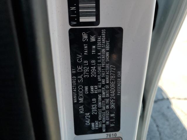 2024 KIA FORTE LX - 3KPF24AD0RE787727