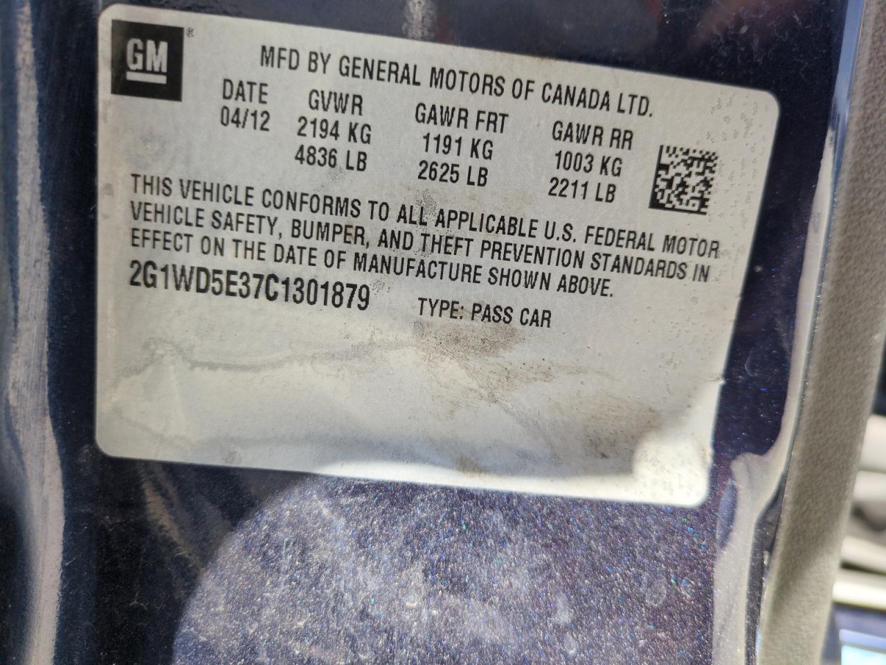 CHEVROLET IMPALA POLICE