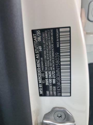 2021 MERCEDES-BENZ CLA 250 W1K5J4GB3MN158039