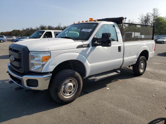 FORD F250 SUPER 2015 white pickup gas 1FTBF2B62FEA98609 photo #1