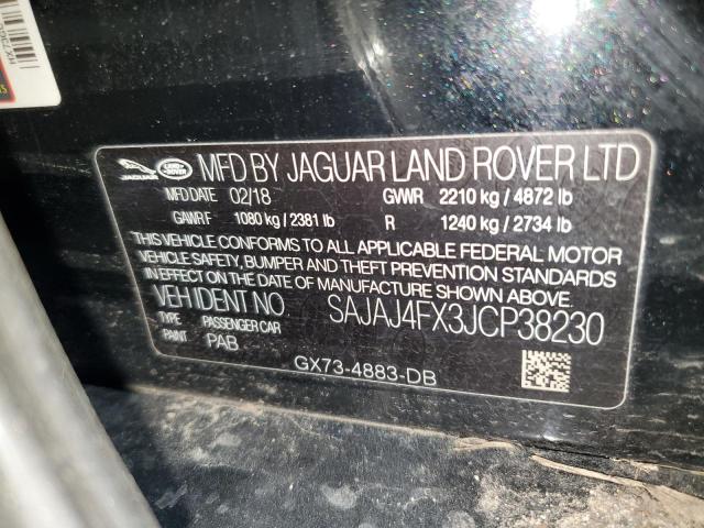 2018 JAGUAR XE PREMIUM SAJAJ4FX3JCP38230
