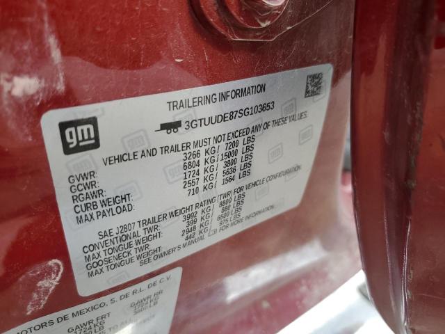 2025 GMC SIERRA K1500 SLT 3GTUUDE87SG103653