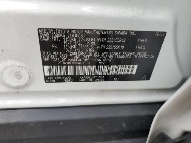 2024 TOYOTA RAV4 XLE P 2T3A1RFVXRW480890