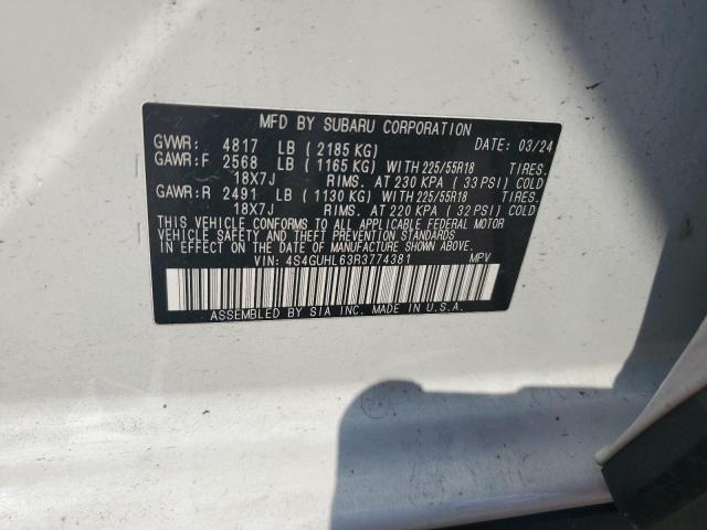 2024 SUBARU CROSSTREK 4S4GUHL63R3774381